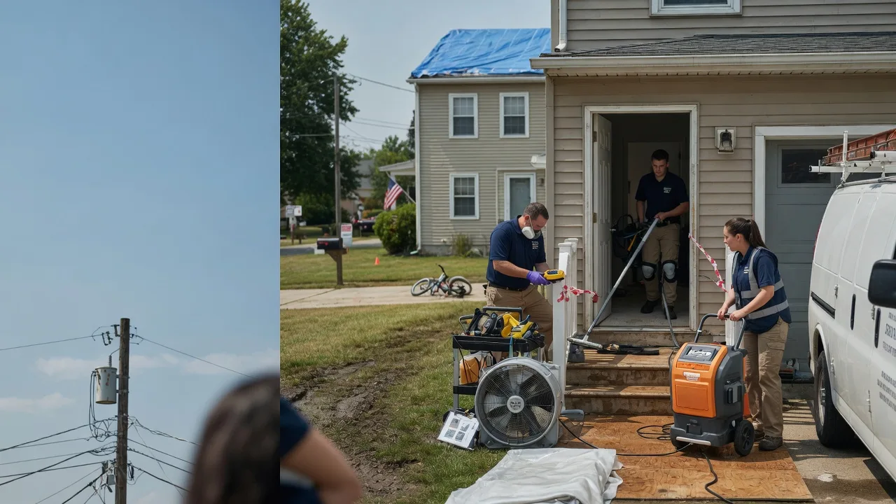 Water Damage Repair in Frenchville, PA near me